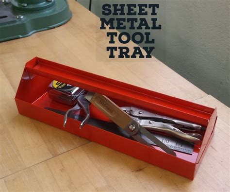 sheet metal fabrication hand tool storege ideas|sheet metal tool tray plans.